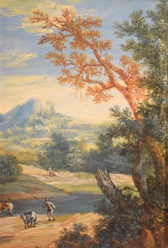 Two Landscape  18th century